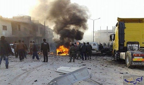 Aviones desconocidos atacan el barrio de Al Sheij Yassin en Deir Ezzur Mueren 6 civiles, entre ellos menores, por un bombardeo en el noreste de Siria